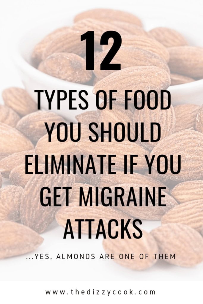 The 12 types of foods you should eliminate on a migraine elimination diet according to Johns Hopkins and the Heal Your Headache diet #lowtyramine #migrainediet #migraineremedy #migrainetreatment