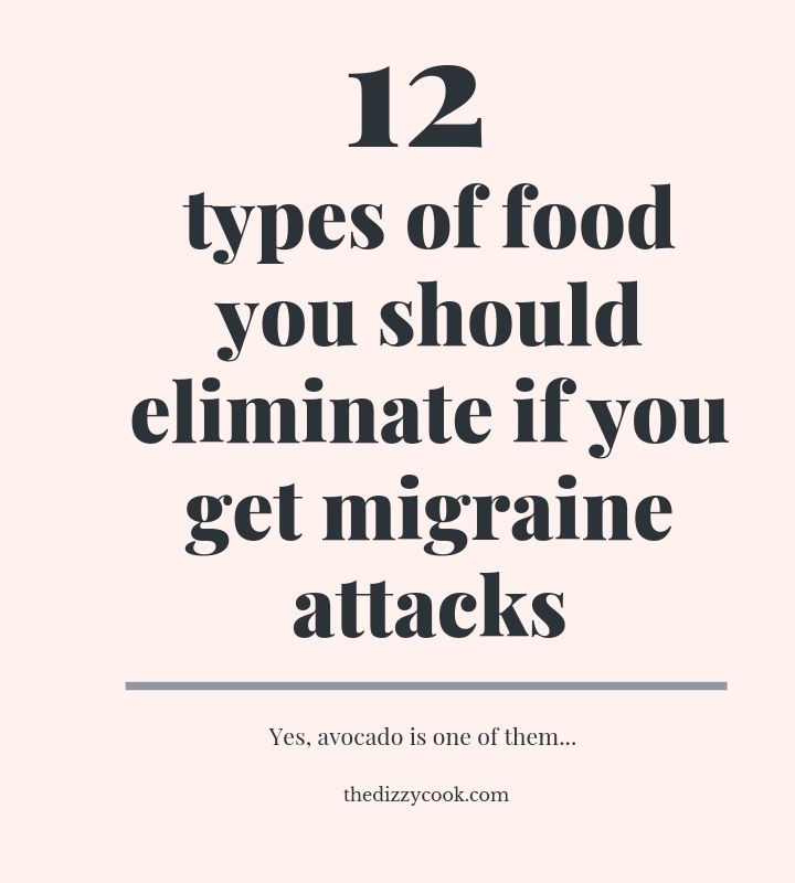 12 types of food you should eliminate if you get migraines