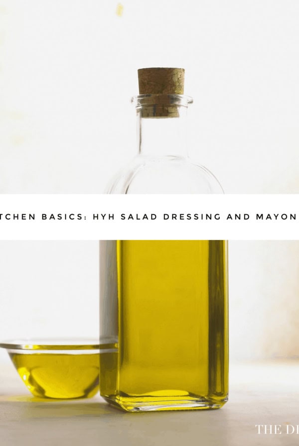 The Dizzy Cook HYH Safe Salad Dressings and Mayonnaise