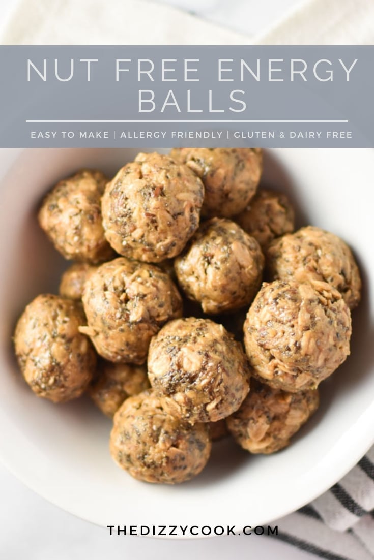 Sunbutter Energy Balls (Gluten and Nut Free) The Dizzy Cook