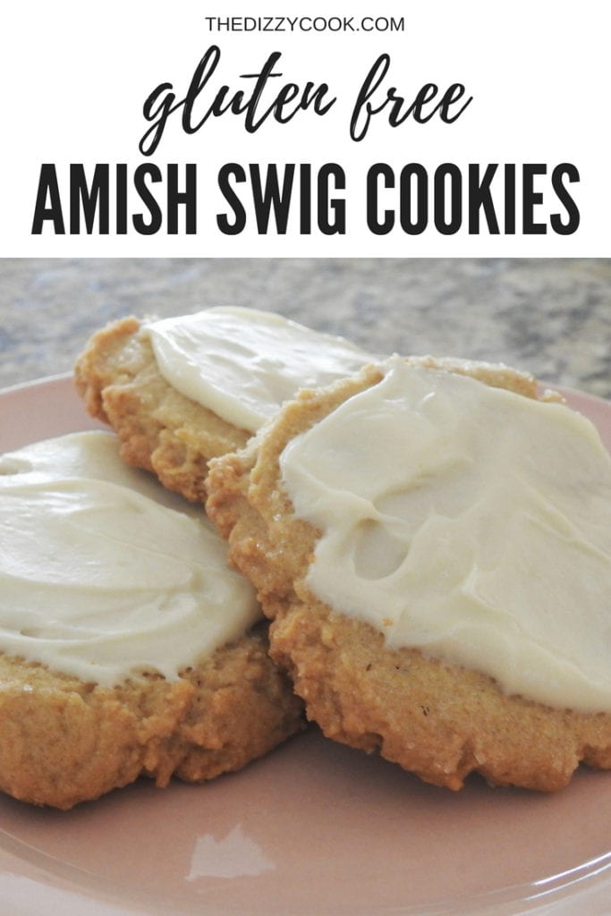 almost amish butter "swig" cookies that are gluten free and delicious | a great dessert this is an update on a classic cookie recipe #cookies