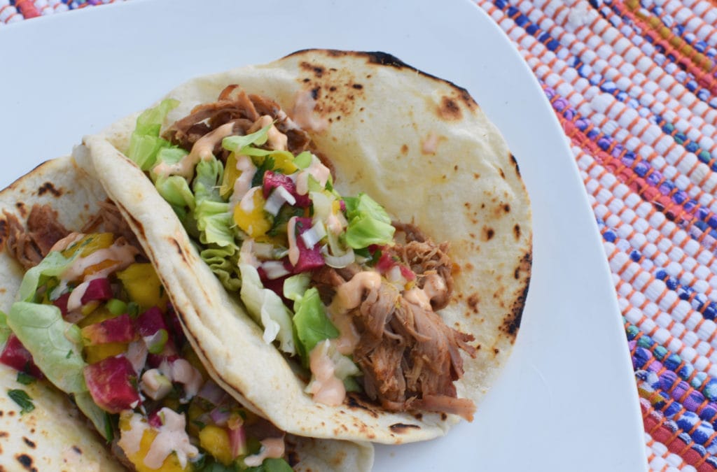 Mexican Pulled Pork Tacos with Mango Salsa - Migraine Diet and Heal Your Headache Safe