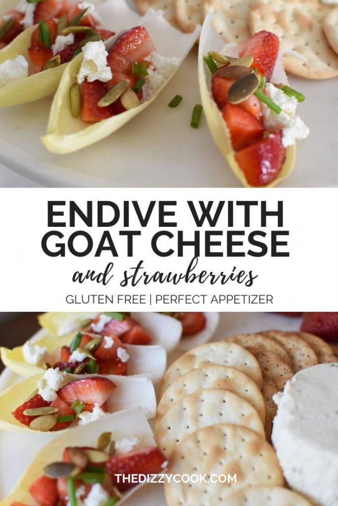 Endive Boats with Goat Cheese