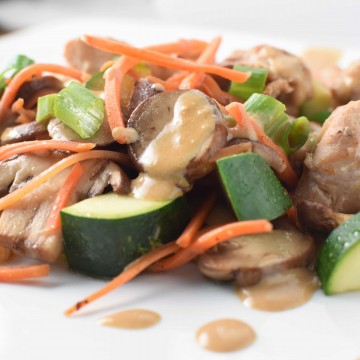 Chicken and Vegetable Stir Fry | Soy Free and Migraine Friendly