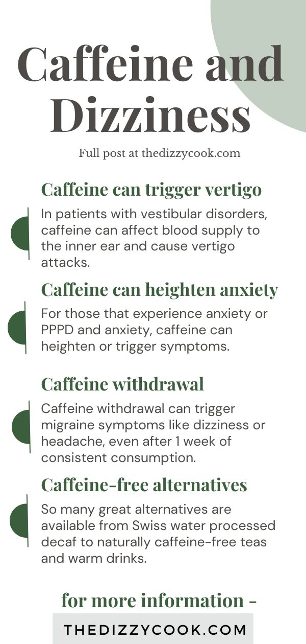 Caffeine and Dizziness: Tips to Avoid Symptoms - The Dizzy Cook