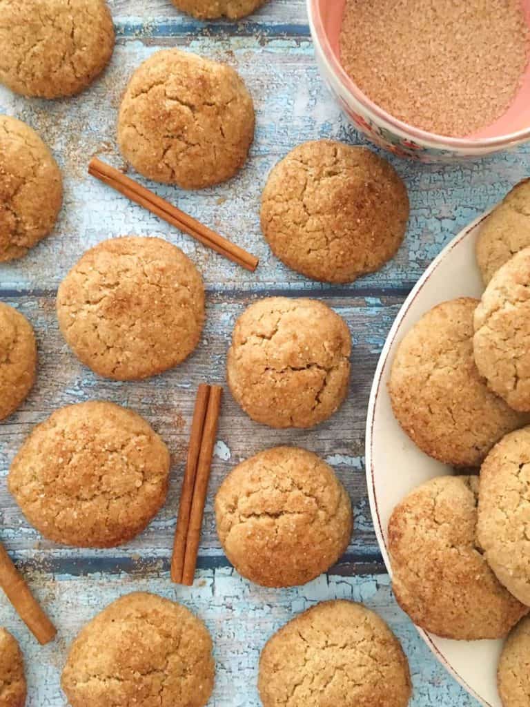 gluten free snickerdoodle cookie recipe that's also heal your headache #hyh migraine diet safe