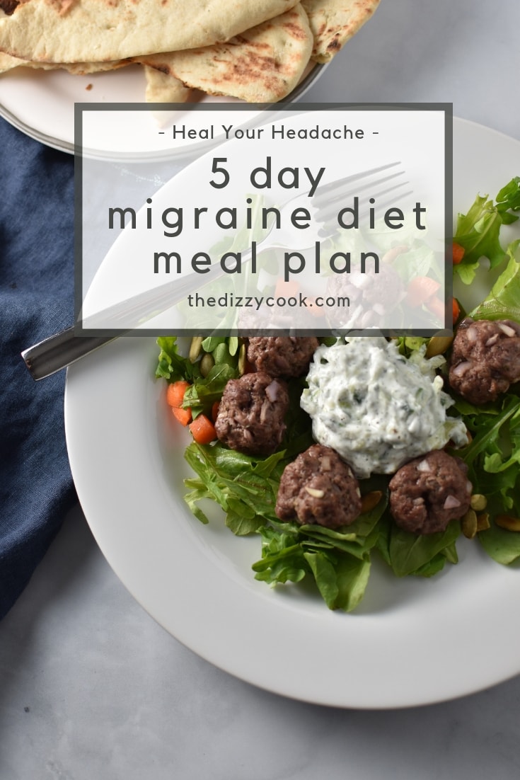 5 Day Migraine Safe Meal Plan The Dizzy Cook
