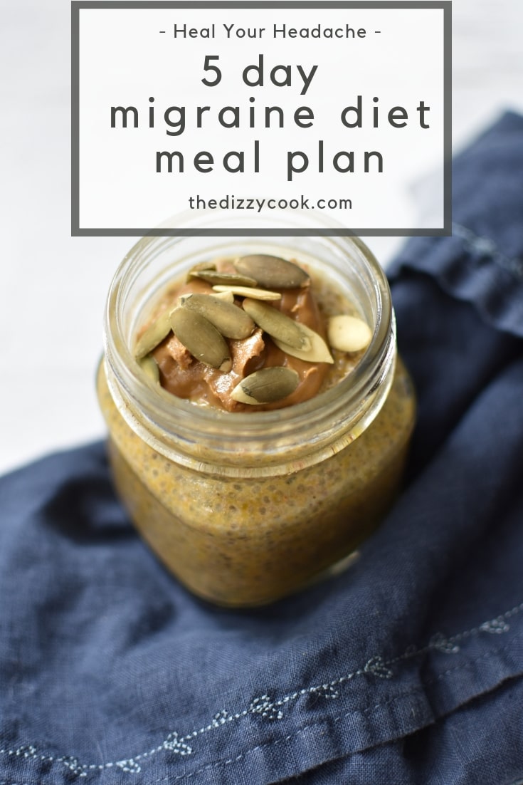 5 Day Migraine Safe Meal Plan The Dizzy Cook