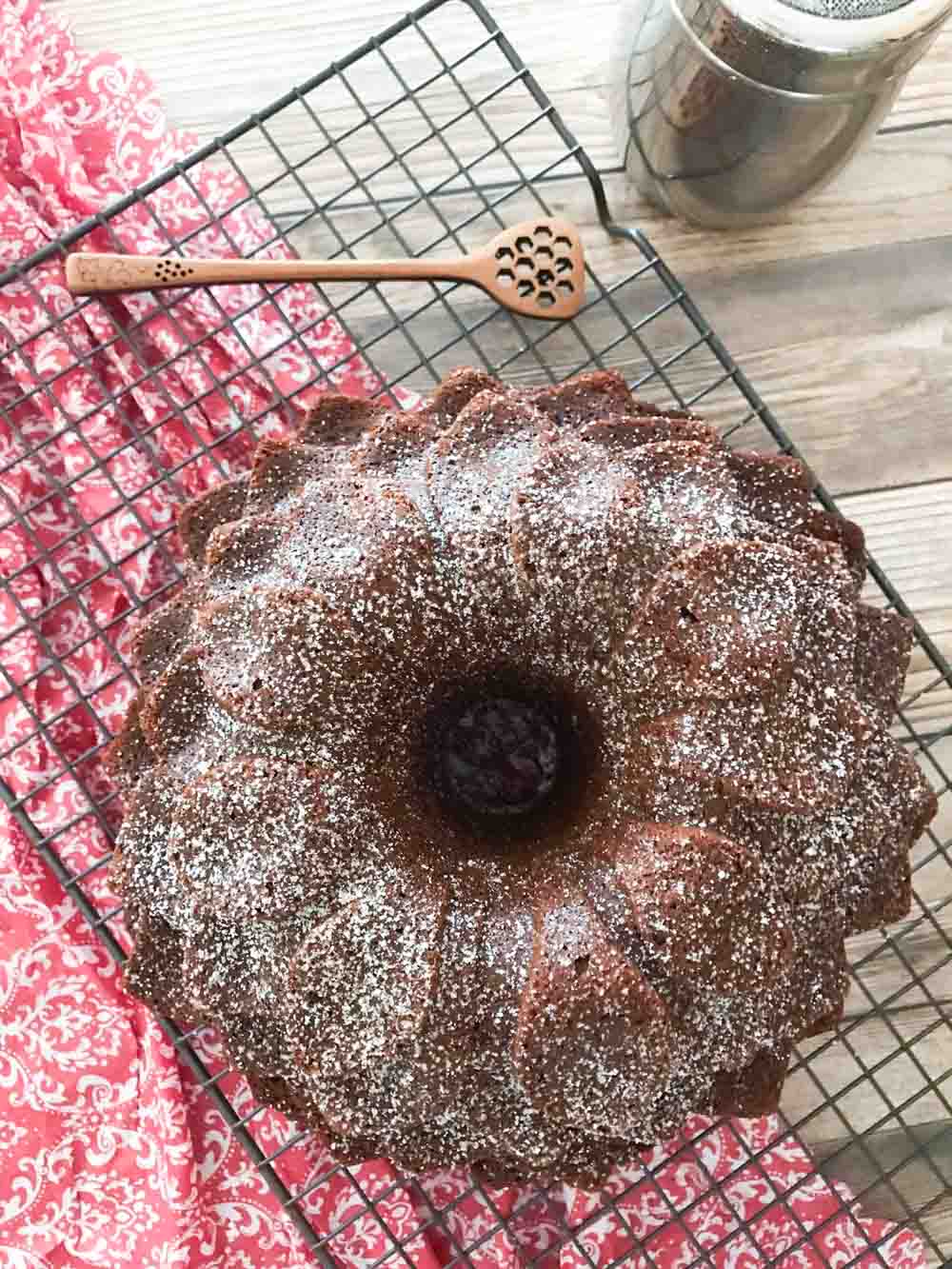 Spiced Apple Honey Cake Recipe The Dizzy Cook