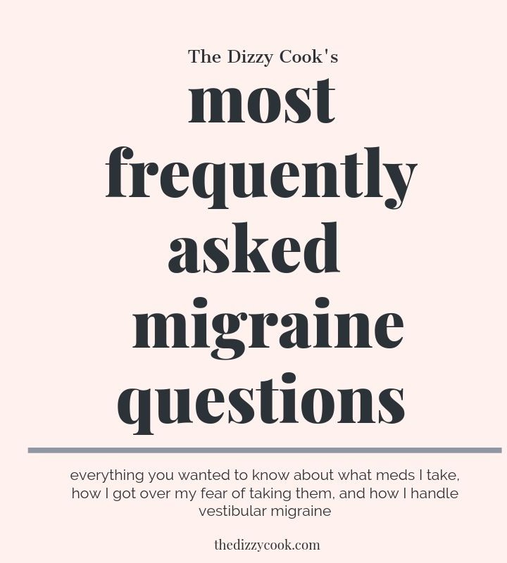 most frequently asked vestibular migraine questions