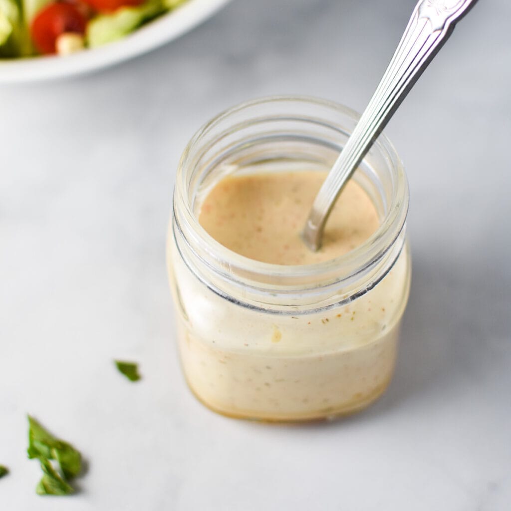 HoneyMustard Ranch Dressing Recipe The Dizzy Cook