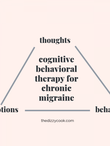 Cognitive behavioral therapy chart for migraine