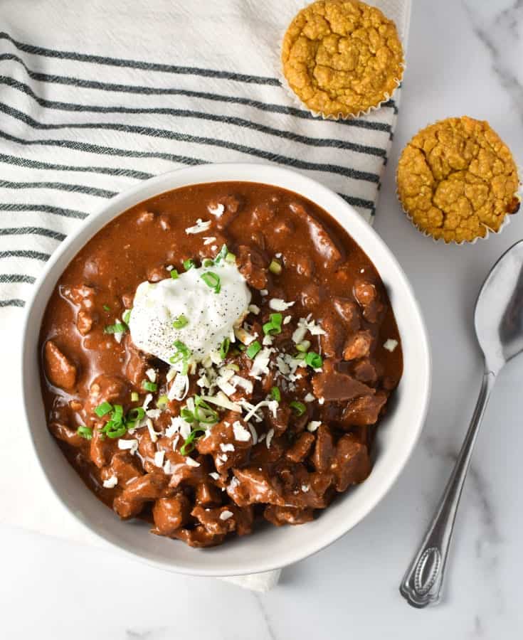 Texas Chili With Gluten Free Cornbread The Dizzy Cook