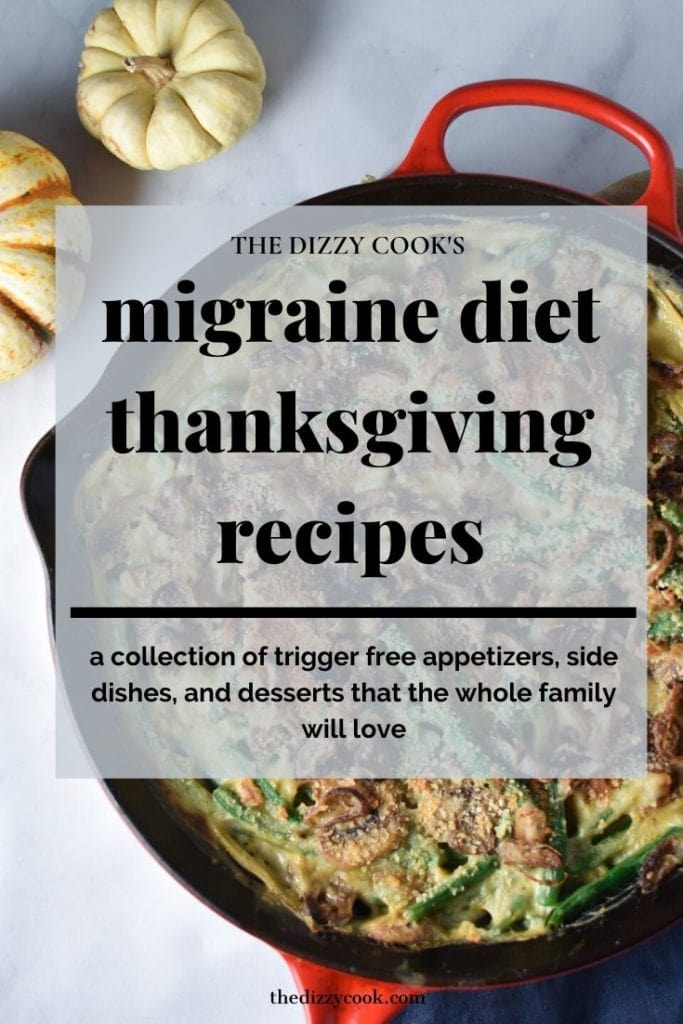 migraine diet thanksgiving recipes