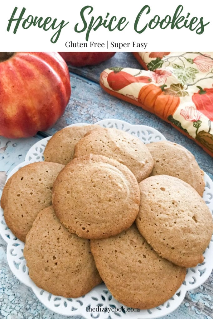 spiced honey cookies