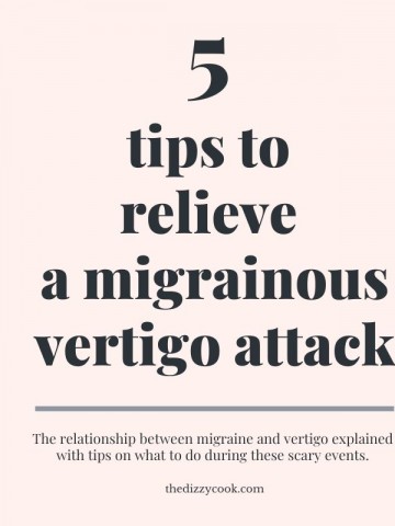 5 tips to relieve a migrainous vertigo attack post