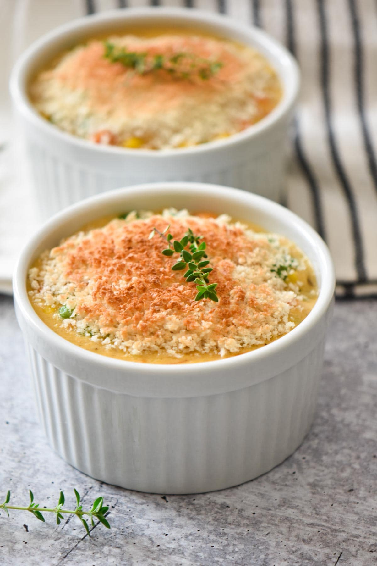 Chicken Pot Pie for Two Recipe