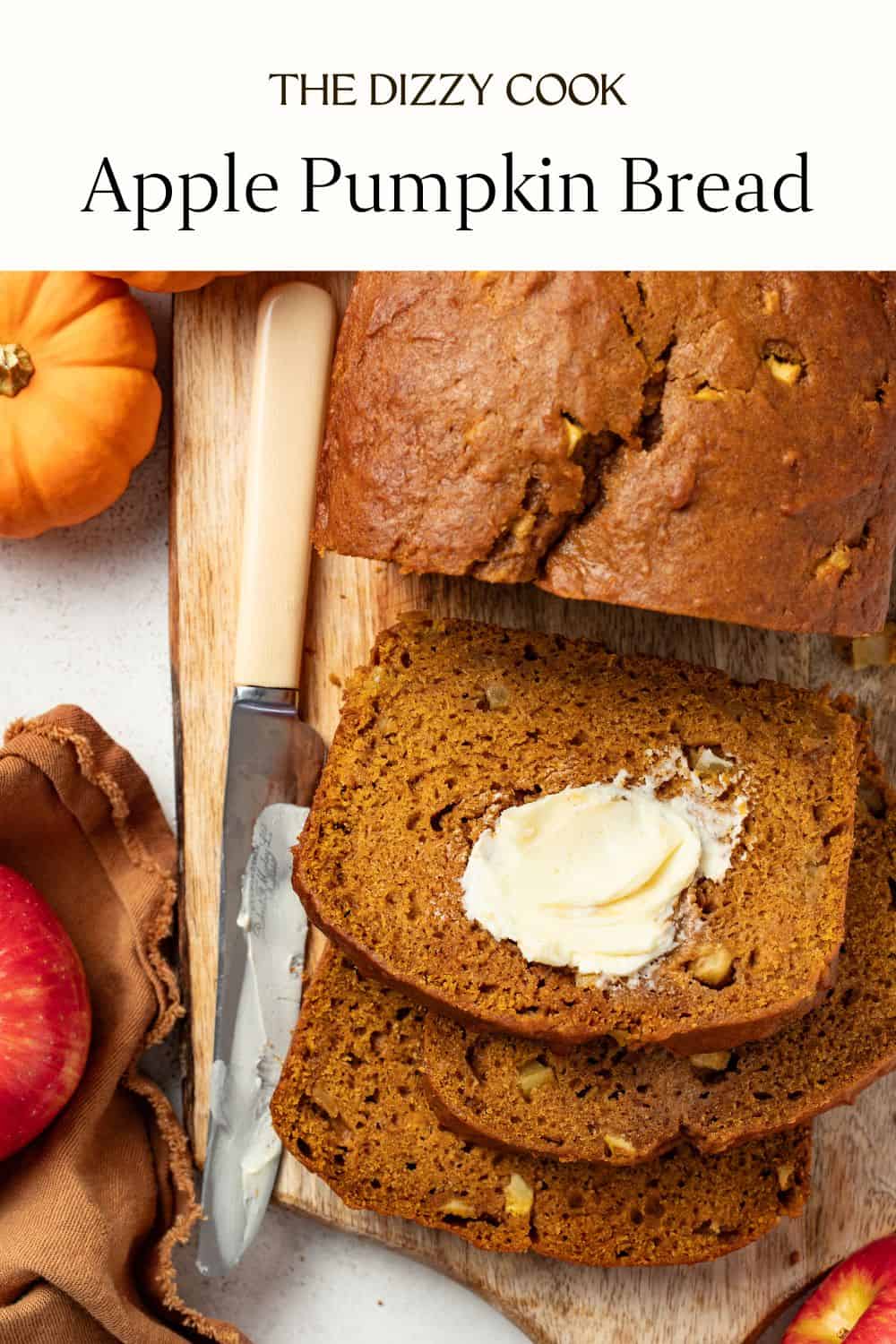Apple pumpkin bread
