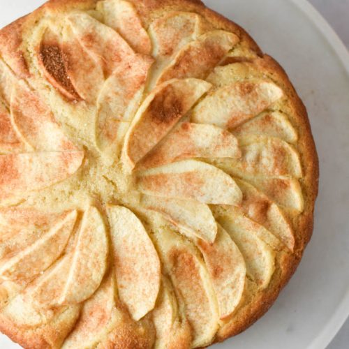 Fall Harvest Fruit Cake (Persimmon-Apple Cake) | FatFree Vegan Kitchen