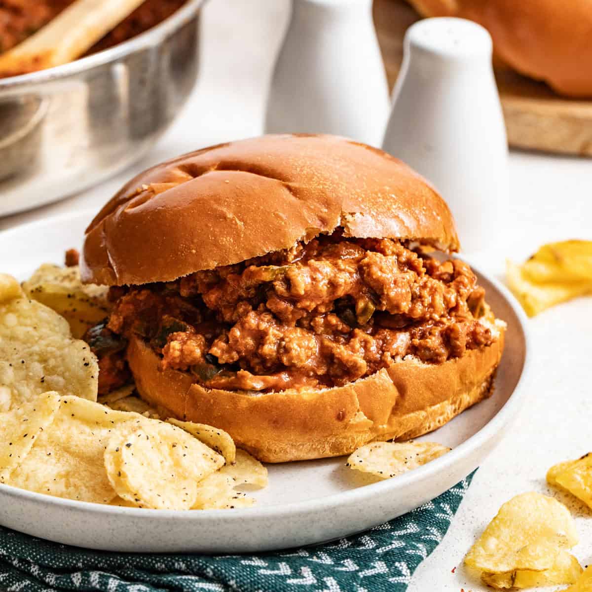 Easy Homemade Sloppy Joes (without Ketchup) - The Dizzy Cook