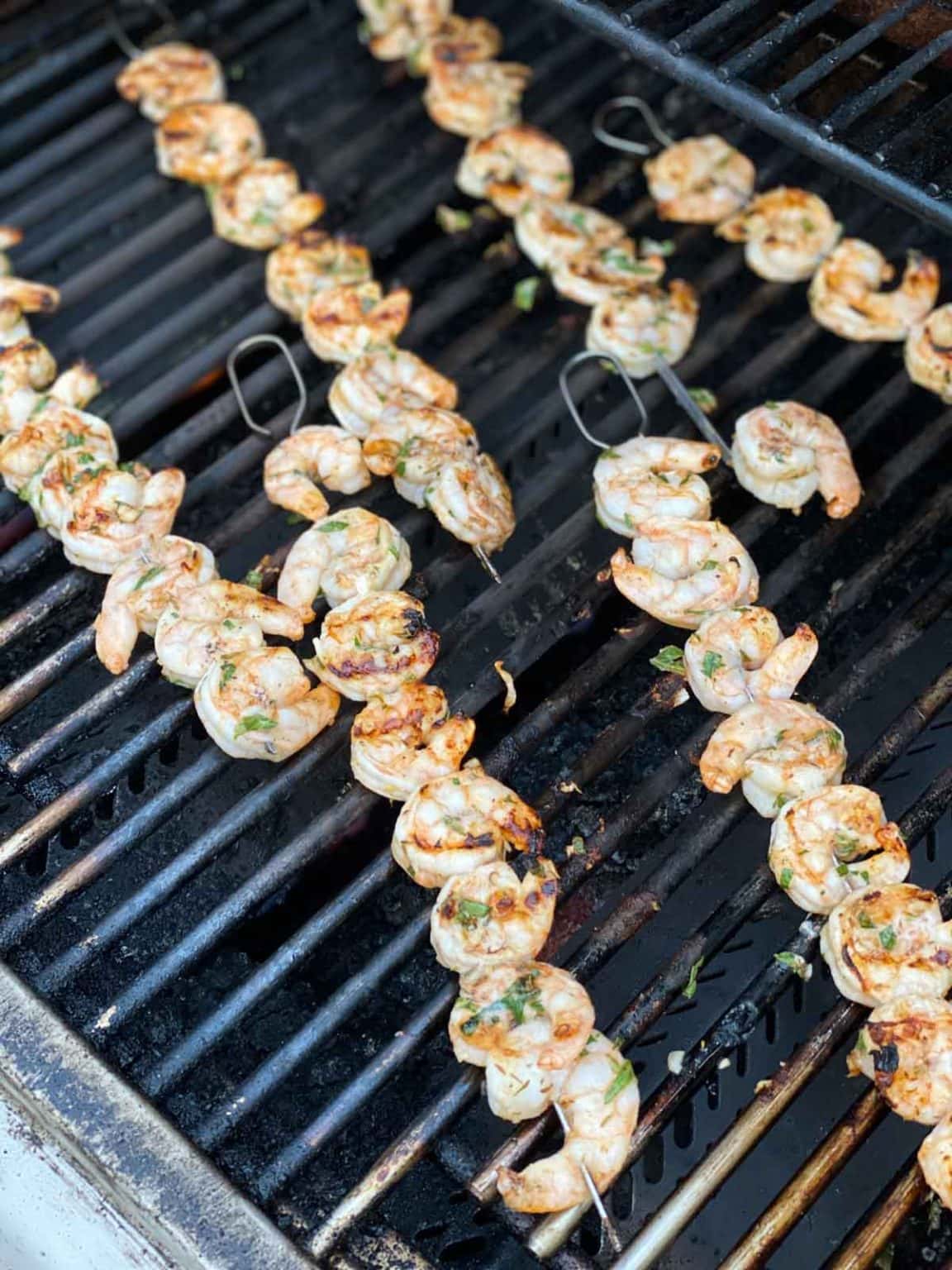 Grilled Italian Shrimp - The Dizzy Cook
