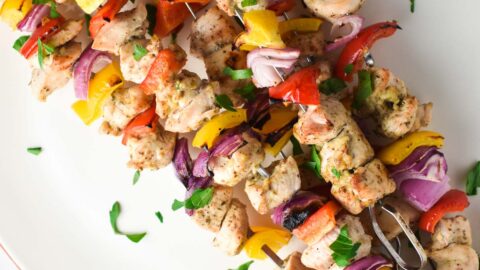 Baked Chicken Kabobs