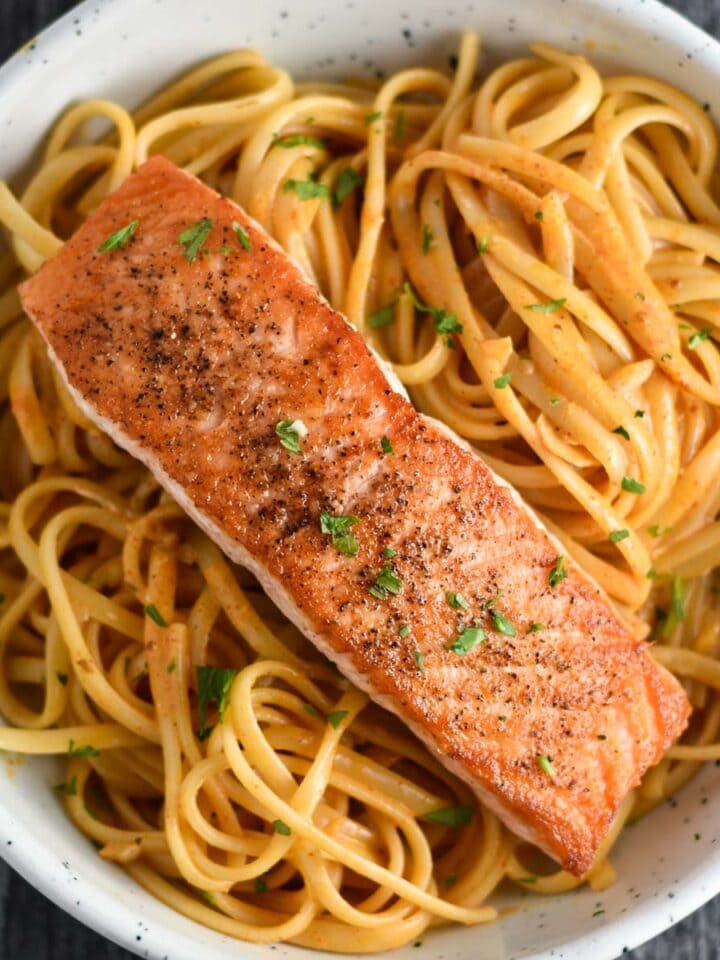 Pepita Crusted Salmon - The Dizzy Cook