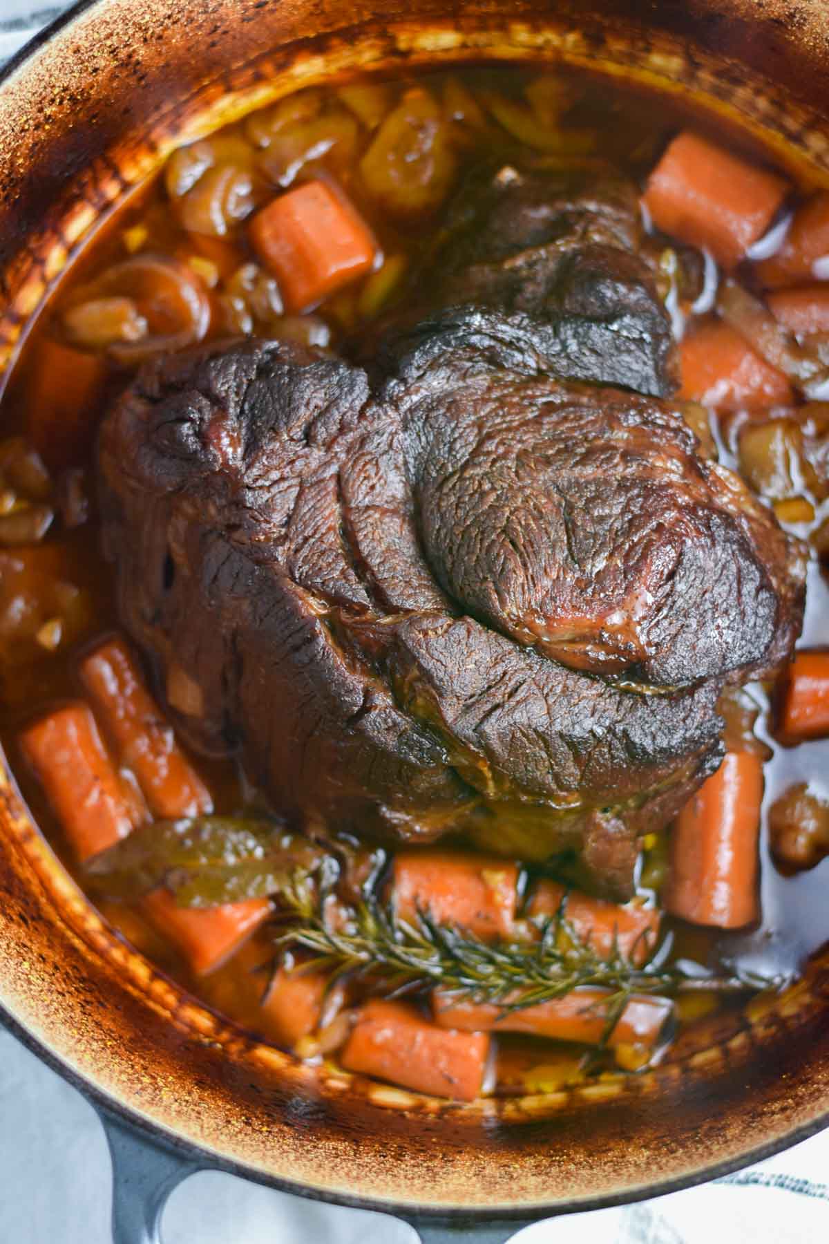 Dutch Oven Pot Roast (Gluten Free, Dairy Free) - Simple And Fraiche