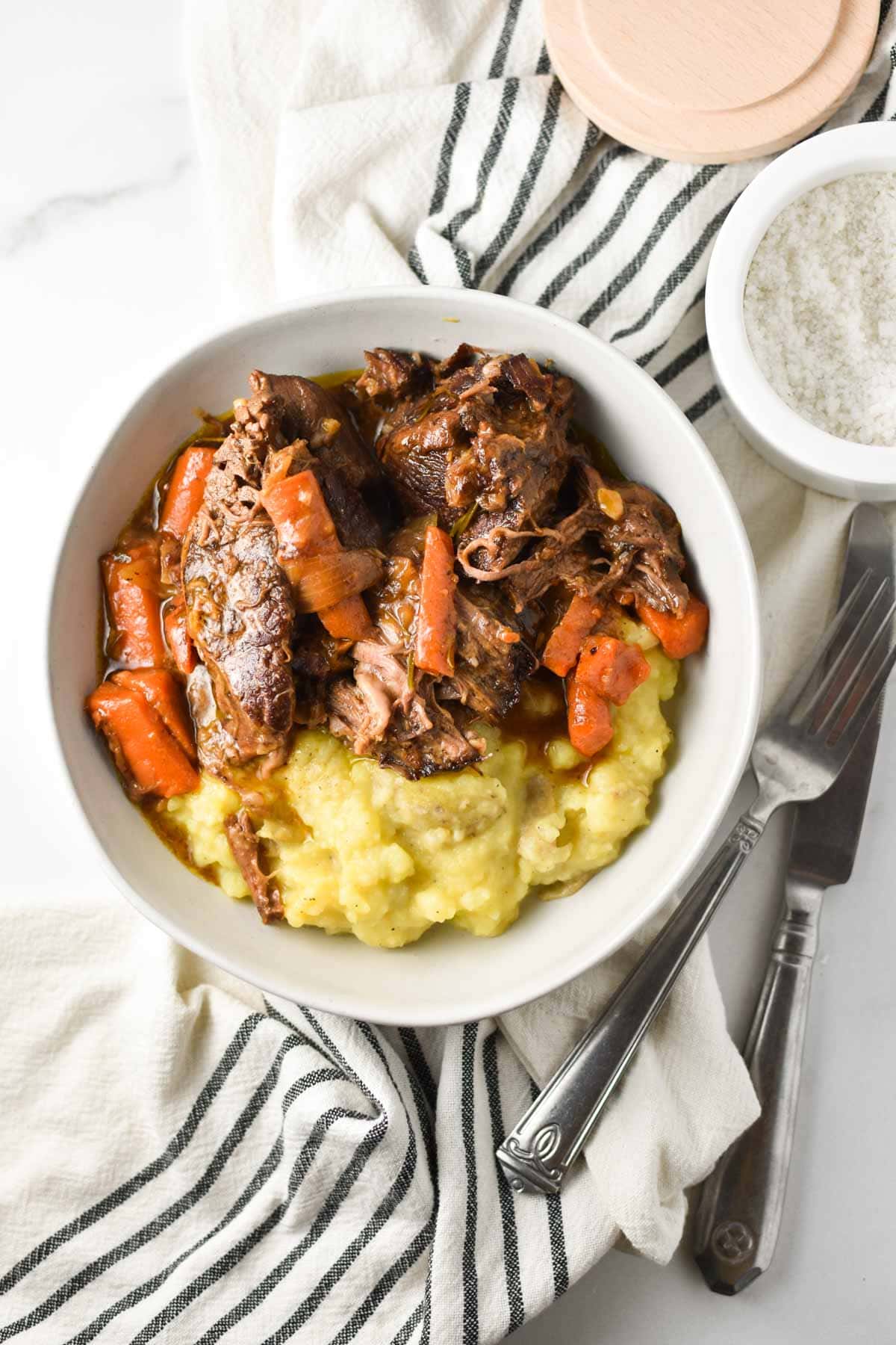 Dutch Oven Pot Roast - The Forked Spoon