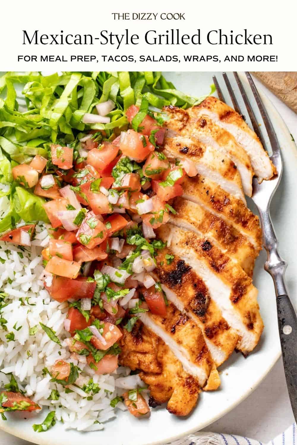 Mexican grilled chicken.
