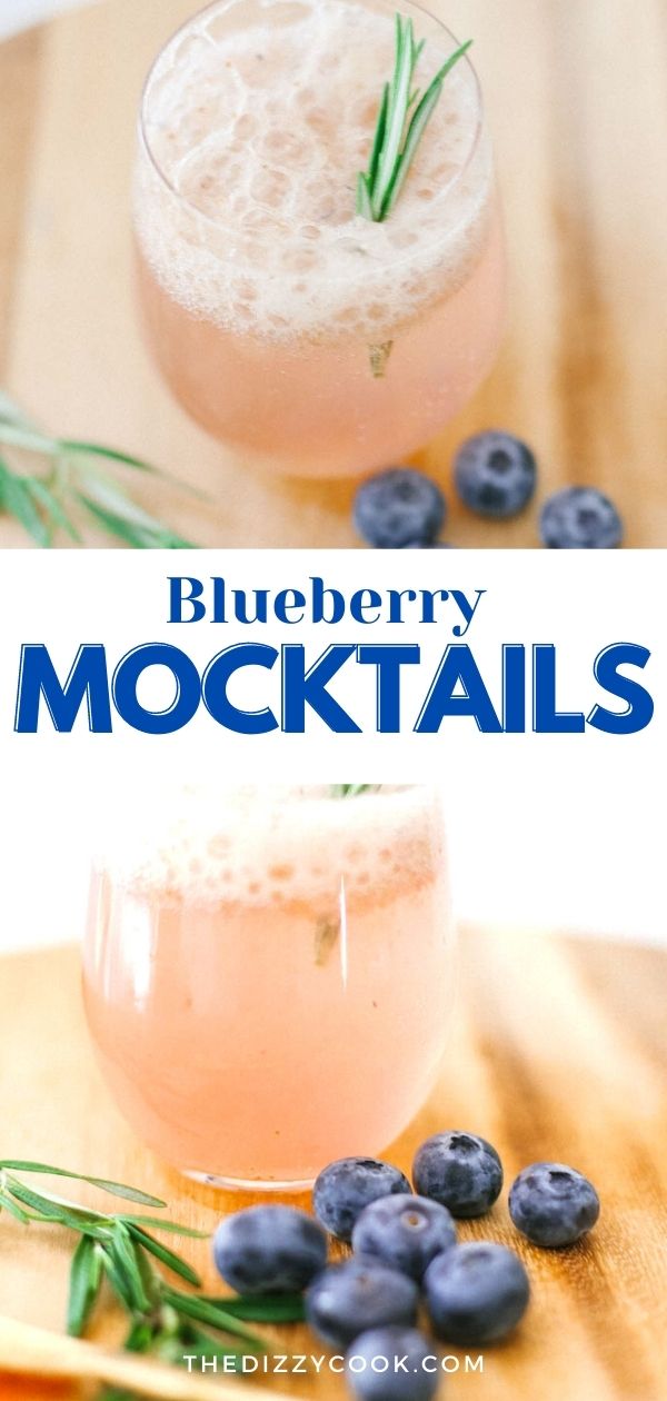 Blueberry Mocktail The Dizzy Cook