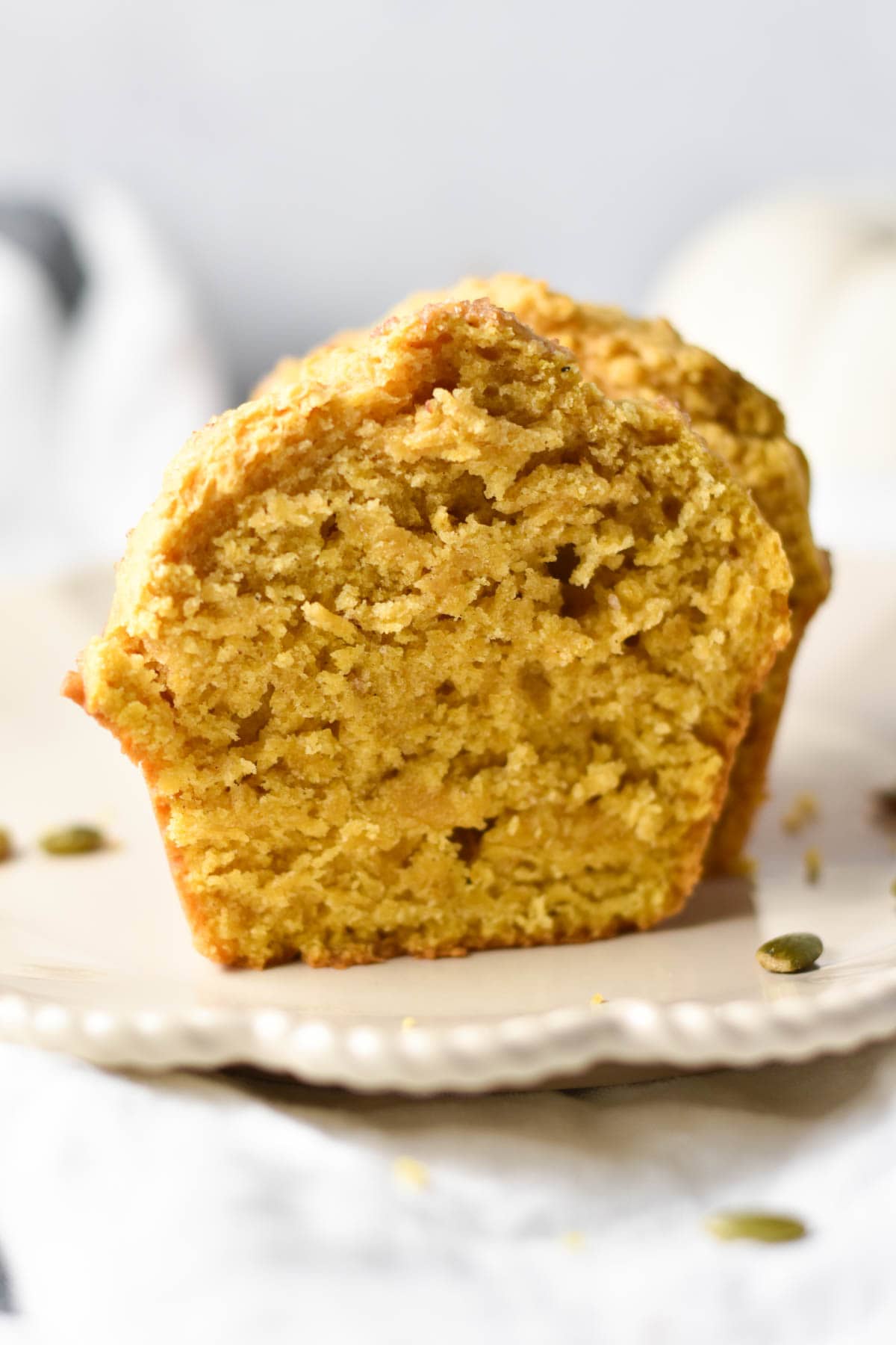 Jumbo Bakery Style Pumpkin Muffins - Sizzling Eats