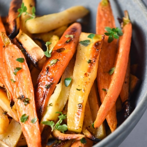Honey Roasted Carrots and Parsnips The Dizzy Cook