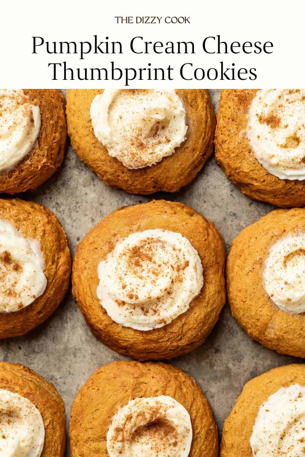 pumpkin cream cheese cookies.