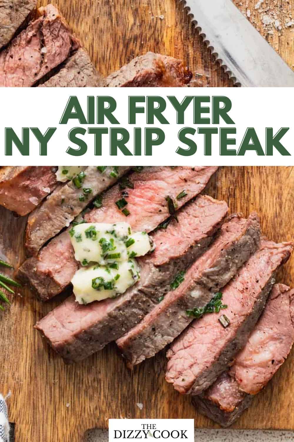 Air Fryer New York Strip Steak The Dizzy Cook