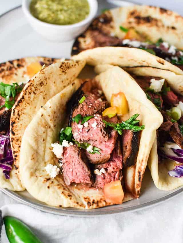 Grilled Flank Steak Tacos