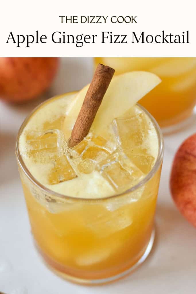 apple juice mocktail