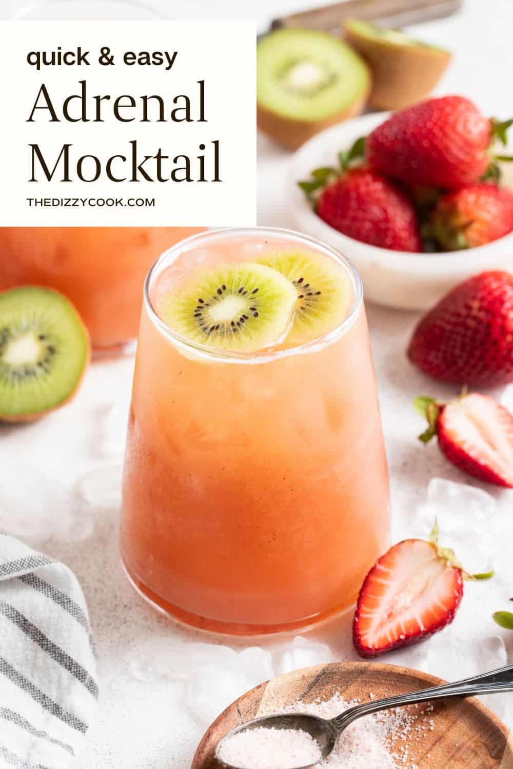 Adrenal mocktail pin.